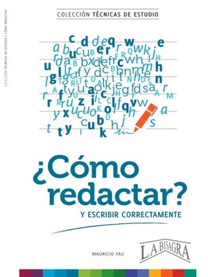 cover image of CÓMO REDACTAR